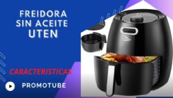 ✅ FREIDORA SIN ACEITE UTEN -FREIDORA DE AIRE CON EXCELENTE RELACIÓN CALIDAD PRECIO♨️  🍟 🍕